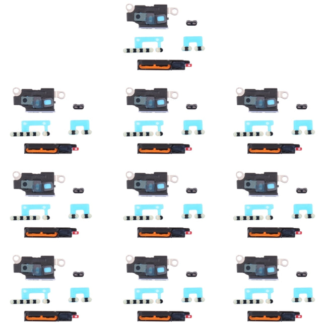 10 PCS Speaker Dustproof Mesh with Frame for iPhone 12 Pro Max(Gold)-garmade.com