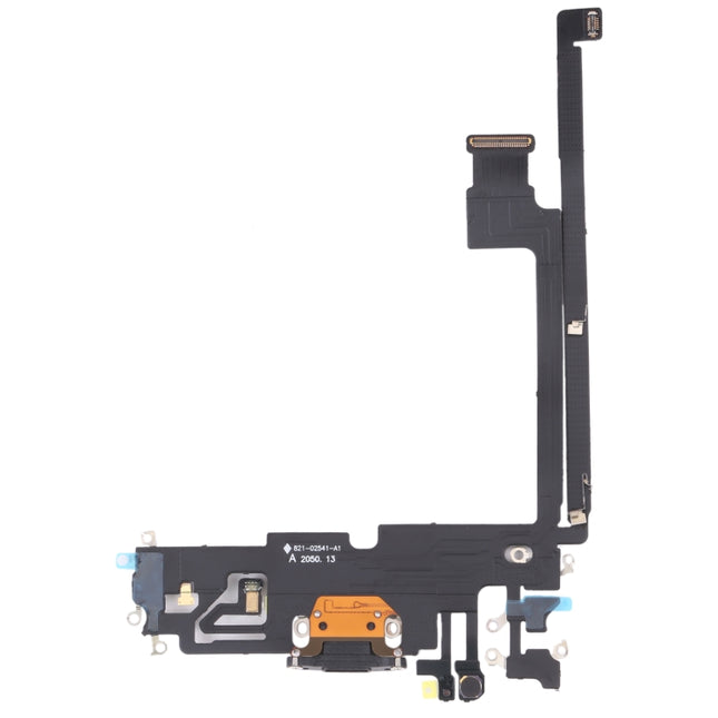 For iPhone 12 Pro Max Charging Port Flex Cable (Black)-garmade.com