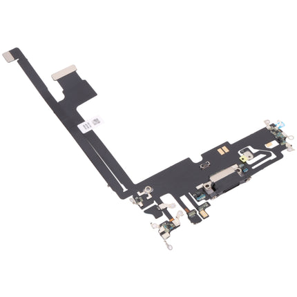 For iPhone 12 Pro Max Charging Port Flex Cable (Black)-garmade.com