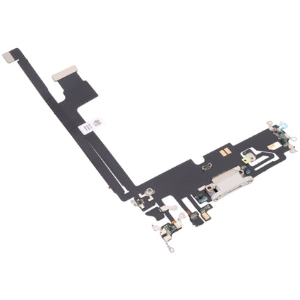 For iPhone 12 Pro Max Charging Port Flex Cable (White)-garmade.com