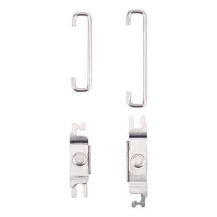 10 Sets Power/Volume Internal Badge Holder and U Spring Hooks for iPhone X-13 Pro Max-garmade.com