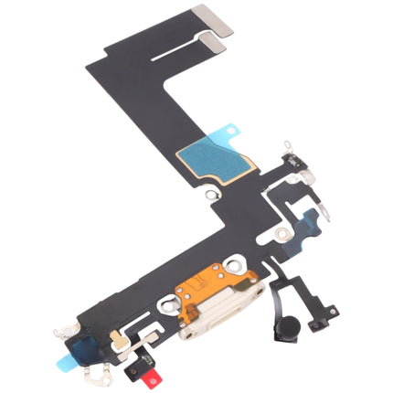 For iPhone 13 mini Charging Port Flex Cable (White)-garmade.com