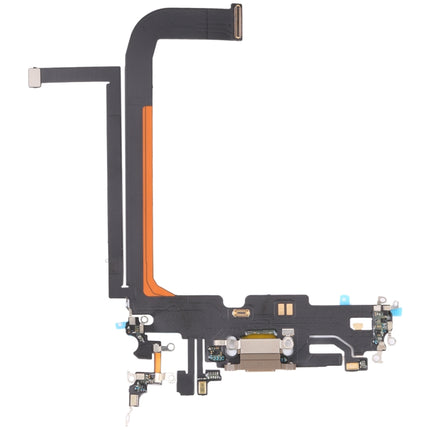 For iPhone 13 Pro Max Charging Port Flex Cable (Gold)-garmade.com