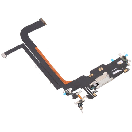 For iPhone 13 Pro Max Charging Port Flex Cable (White)-garmade.com