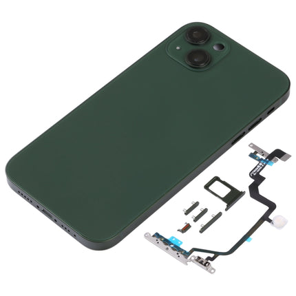 Back Housing Cover with Appearance Imitation of iP14 for iPhone XR(Green)-garmade.com