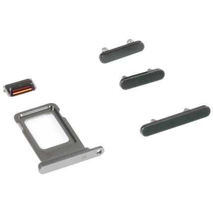 SIM Card Tray + Side Keys for iPhone 14 Pro(Black)-garmade.com