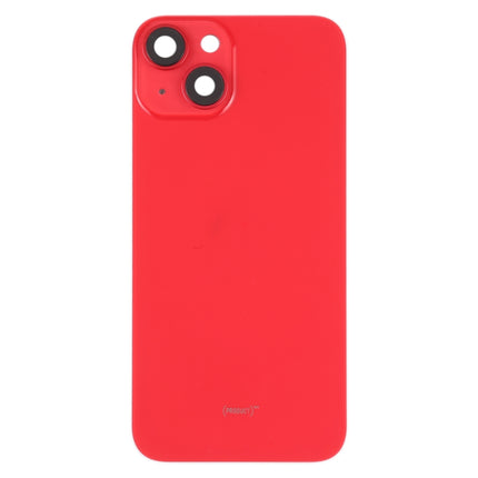 For iPhone 14 Back Housing Cover with Camera Lens(Red)-garmade.com