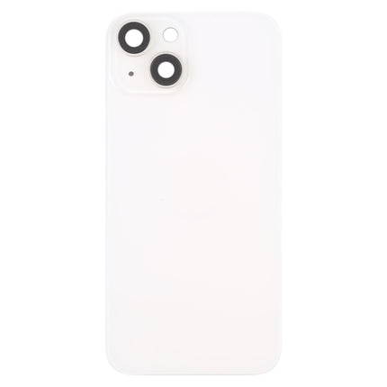 For iPhone 14 Back Housing Cover with Camera Lens(White)-garmade.com