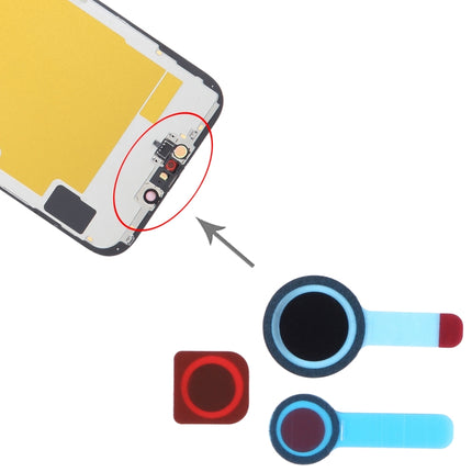 100/Set Front Camera LCD Shading Sealing Sticker for iPhone 14 / 14 Plus-garmade.com