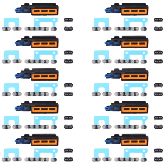 10sets Speaker Ringer Buzzer Dustproof Mesh For iPhone 14 Pro Max (Gold)-garmade.com