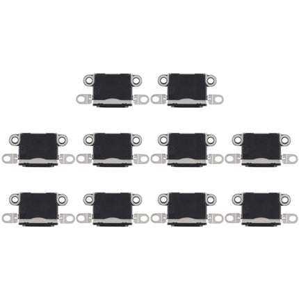10 PCS Charging Port Connector for iPhone 5 / 5S(Black)-garmade.com
