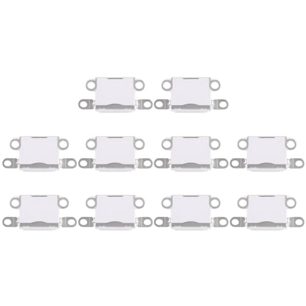 10 PCS Charging Port Connector for iPhone 5 / 5S(White)-garmade.com