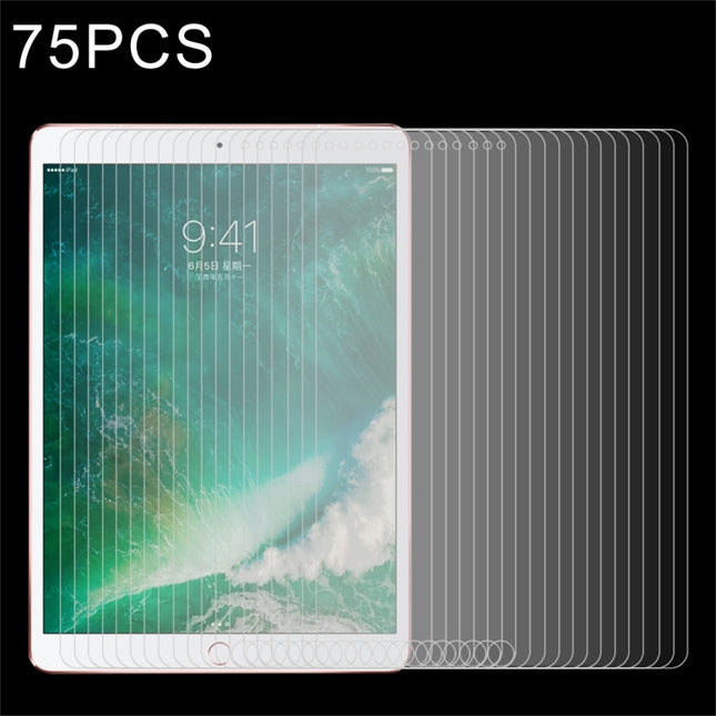 75 PCS For iPad Pro 10.5 inch 0.3mm 9H Surface Hardness Full Screen Tempered Glass Screen Protector-garmade.com