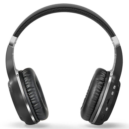Bluedio H+ Turbine Wireless Bluetooth 4.1 Stereo Headphones Headset with Mic & Micro SD Card Slot & FM Radio, For iPhone, Samsung, Huawei, Xiaomi, HTC and Other Smartphones, All Audio Devices(Black)-garmade.com