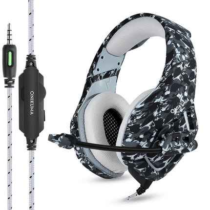 ONIKUMA K1 Deep Bass Noise Canceling Gaming Headphone with Microphone-garmade.com
