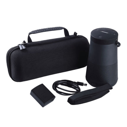 EVA Portable Shockproof Bag for BOSE Soundlink Revolve Bluetooth Speaker(Black)-garmade.com