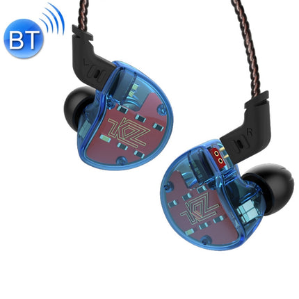 KZ ZS10 Ten Unit Circle Iron In-ear Mega Bass HiFi Earphone without Microphone (Blue)-garmade.com