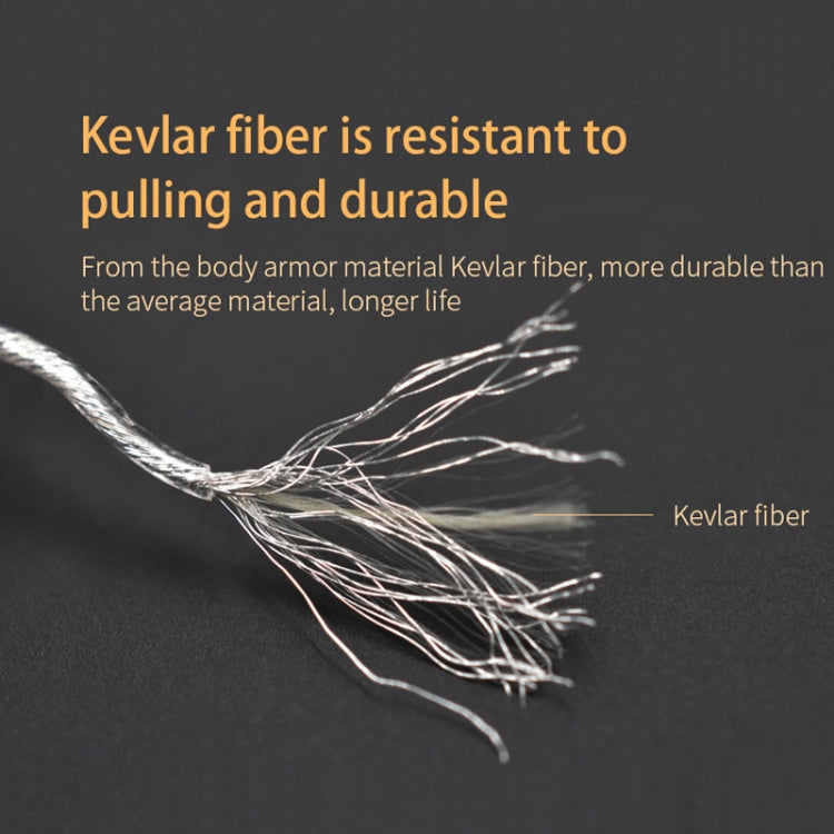 KZ 8 Pin Oxygen-free Copper Silver Plated Upgrade Cable for Most MMCX Interface Earphones(White)-garmade.com