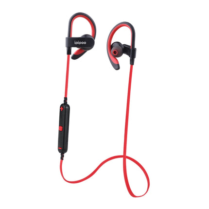 ipipoo iL98BL Ear-hung Bluetooth Headset(Red)-garmade.com