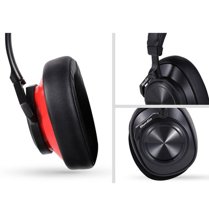 Bluedio T6 Bluetooth Version 5.0 Headset Bluetooth Headset(Black)-garmade.com