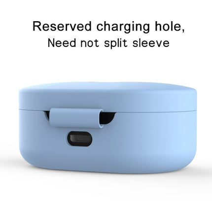 Silicone Charging Box Protective Case for Xiaomi Redmi AirDots / AirDots S / AirDots 2(Dark Blue)-garmade.com
