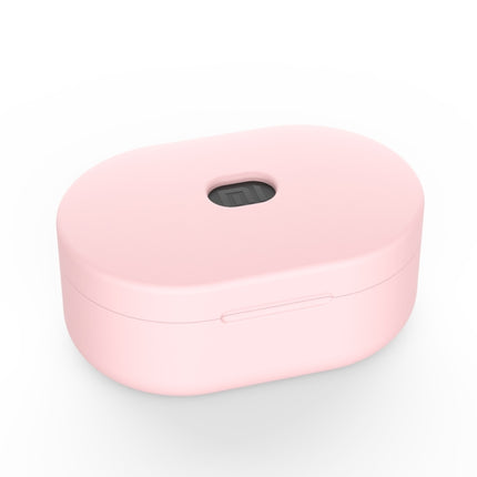 Silicone Charging Box Protective Case for Xiaomi Redmi AirDots / AirDots S / AirDots 2(Pink)-garmade.com
