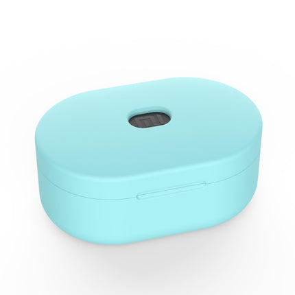 Silicone Charging Box Protective Case for Xiaomi Redmi AirDots / AirDots S / AirDots 2(Mint Green)-garmade.com