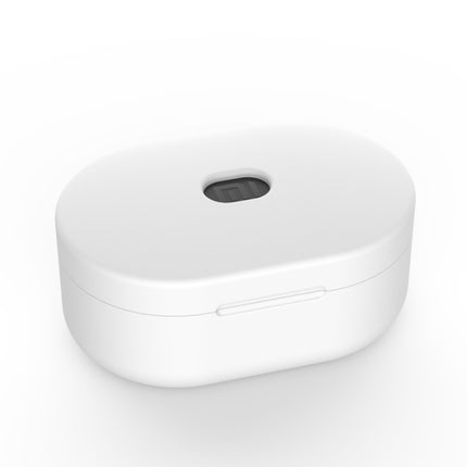 Silicone Charging Box Protective Case for Xiaomi Redmi AirDots / AirDots S / AirDots 2(White)-garmade.com