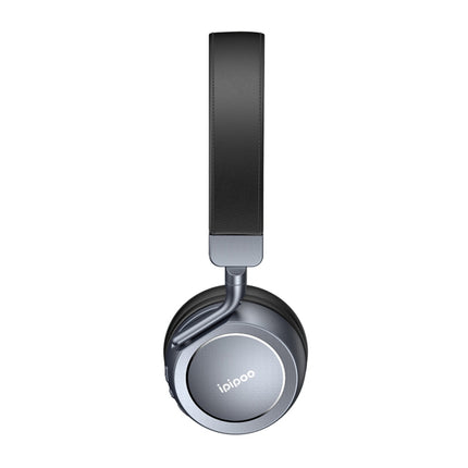 ipipoo EP-2 Foldable Head-mounted Wireless Bluetooth Headset Stereo HiFi Headphones, Support Handsfree, MFB Key(Grey)-garmade.com