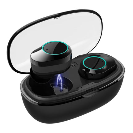 HAMTOD G05 IP6X Waterproof Bluetooth 5.0 Touch Bluetooth Earphone with Magnetic Charging Box, Support Calls & Bluetooth Automatic Pairing-garmade.com