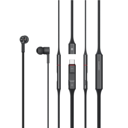 Original Huawei FreeLace CM70-C Bluetooth 5.0 Waterproof Hanging Neck Sports In-ear Bluetooth Headset(Black)-garmade.com