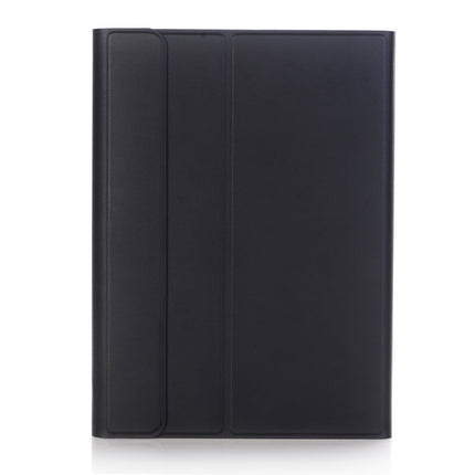 A102 For iPad 10.2 inch Ultra-thin Detachable Bluetooth Keyboard Leather Tablet Case with Stand Function(Black)-garmade.com