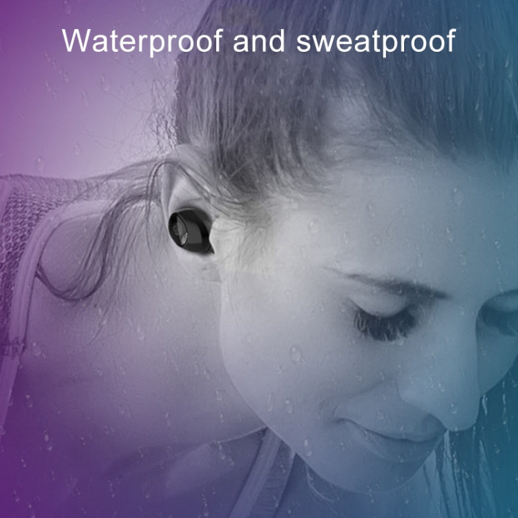 G10 TWS Bluetooth 5.0 Wireless Bluetooth Earphone with Charging Box, Support Digital Display & HD Call & Power Bank(Blue)-garmade.com