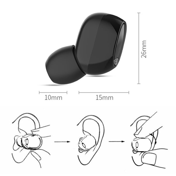 G10 TWS Bluetooth 5.0 Wireless Bluetooth Earphone with Charging Box, Support Digital Display & HD Call & Power Bank(Blue)-garmade.com