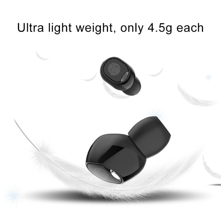 G10 TWS Bluetooth 5.0 Wireless Bluetooth Earphone with Charging Box, Support Digital Display & HD Call & Power Bank(Blue)-garmade.com