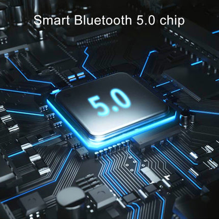 G10 TWS Bluetooth 5.0 Wireless Bluetooth Earphone with Charging Box, Support Digital Display & HD Call & Power Bank(Blue)-garmade.com