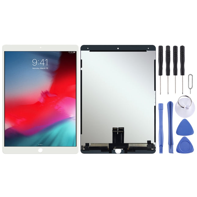 LCD Screen and Digitizer Full Assembly for iPad Air 3 (2019) A2152 A2123 A2153 A2154 / iPad Air 3 Pro 10.5 inch 2nd Gen (White)-garmade.com