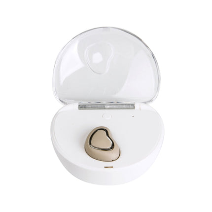 X7 Bluetooth 4.1 Mini Invisible Wireless Sports Bluetooth Earphone with Charging Box (Flesh Color)-garmade.com
