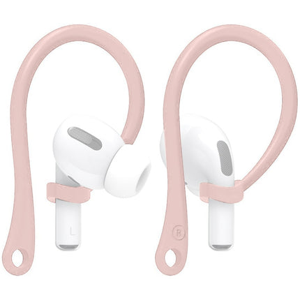 For AirPods 1 / 2 / Pro Anti-lost Silicone Earphone Ear-hook(Pink)-garmade.com