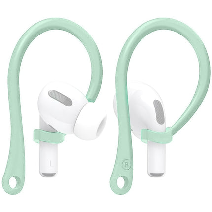 For AirPods 1 / 2 / Pro Anti-lost Silicone Earphone Ear-hook(Green)-garmade.com