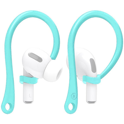 For AirPods 1 / 2 / Pro Anti-lost Silicone Earphone Ear-hook(Mint Green)-garmade.com
