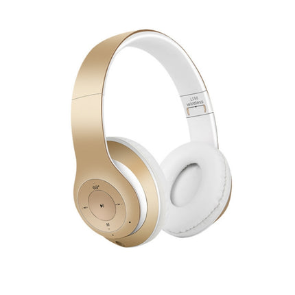 L150 Wireless Bluetooth V5.0 Headset (Gold)-garmade.com
