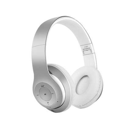 L150 Wireless Bluetooth V5.0 Headset (Silver)-garmade.com