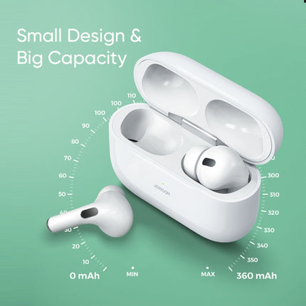 JOYROOM JR-T03S Pro Bluetooth 5.0 ANC TWS Noise Cancelling Bluetooth Earphone with Charging Box-garmade.com
