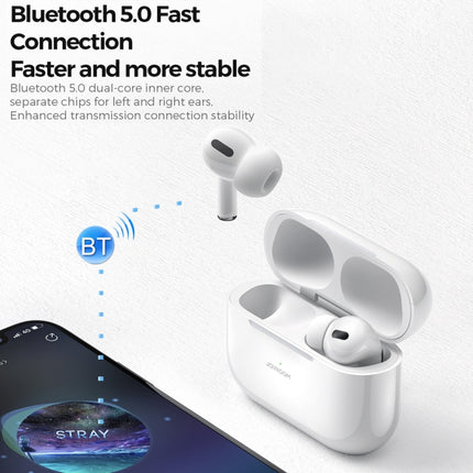JOYROOM JR-T03S Pro Bluetooth 5.0 ANC TWS Noise Cancelling Bluetooth Earphone with Charging Box-garmade.com