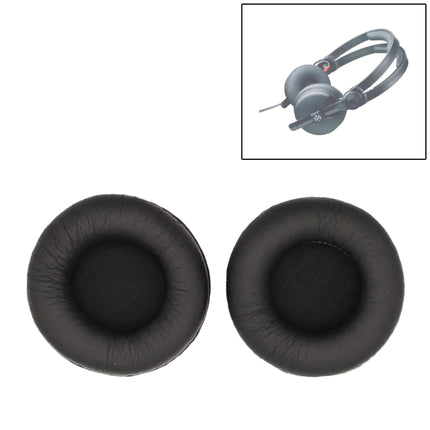 1 Pair For Sennheiser HD25-1 II Headset Cushion Sponge Cover Earmuffs Replacement Earpads(Black)-garmade.com