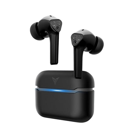 FLYDIGI T1 Bluetooth 5.0 Wireless Binaural Bluetooth Earphone TWS in-ear Game Music Sports Noise-canceling Headphones with Charging Box(Black)-garmade.com