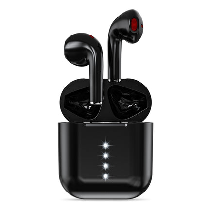 M2 Smart Noise Reduction Touch Bluetooth Earphone with Charging Box & Battery Indicator, Supports Automatic Pairing & Siri & Call (Black)-garmade.com