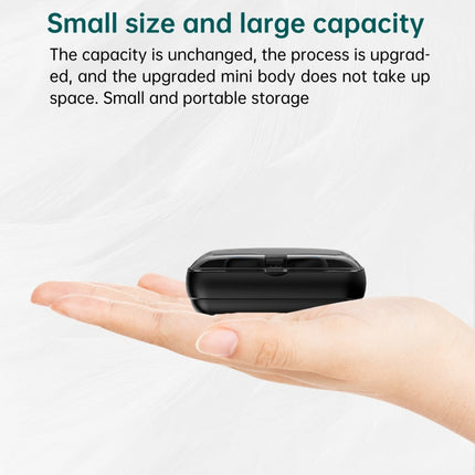 M19 Bluetooth 5.1 TWS Digital Display Wireless Bluetooth Earphone with Charging Box, Support Touch & Siri & Battery Display (Black)-garmade.com