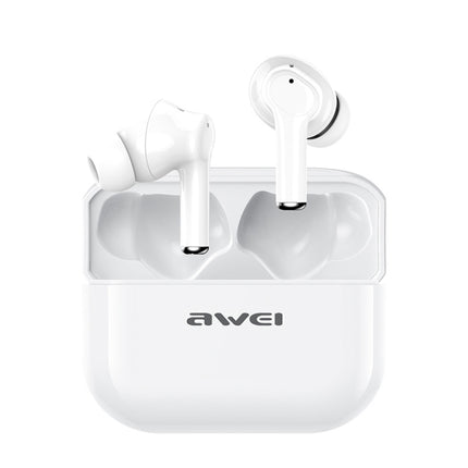 awei TA1 Bluetooth V5.0 Ture Wireless Sports ANC Noise Cancelling IPX4 Waterproof TWS Headset with Charging Case-garmade.com
